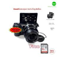 ราคา Sony A5000 กล้อง+เลนส์ 16-50mm lens WiFi NFC camera 20.1MP Full HD จอใหญ่ 3” LCD Selfie ไฟล์สวย JPEG RAW Used มือสอง (17601081577)