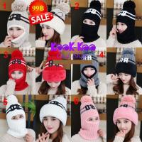 ราคา (พร้อมส่ง)หมวกไหมพรมแต่งปอมปอม บุขนเฟอร์ด้านในกันหนาว ไหมพรมหนา เนื้อดี พับทบได้หลายชั้น สามารถดึงลงมาใส่เป็นหัวโม่งได้ (10756050112)