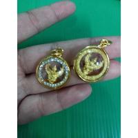 ราคา จี้พญาครุฑสีทองล้อมเพชร (13075287496)