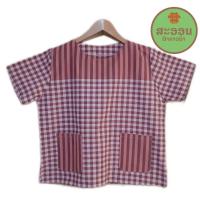 ราคา เสื้อผ้าขาวม้าคอกลม มี 5 สี (19168537482)