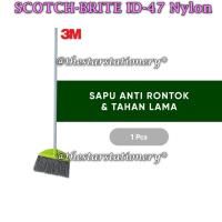 ราคา (1 ชุด) 3MTM Scotch-BriteTM ไม้กวาดไนลอน ID-47 Grey / Scotch Brite ไม้กวาดไนลอน ID-47 สีเทา (1 ชุด) (43176036210)