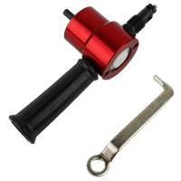 ราคา โลหะ Nibbler เครื่องตัดแผ่นสองหัว Nibbler เครื่องตัดเลื่อยรูเจาะแผ่นยึดรูเปิดเจาะสําหรับตัดเหล็ก (54000495052)