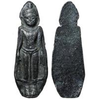 ราคา พระปางเปิดโลก เนื้อชิน เก่าไม่รู้เกจิอาจารย์ท่านใดสร้าง ด้านหลังเป็นลายผ้า (1573698786)