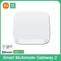 ราคา Xiaomi Smart Multimode Gateway 2 Protocol Bluetooth Mesh Zigbee 3.0 Linkage สมาร์ทรีโมทคอนโทรล Hub สําหรับ mi home app (29691797276)