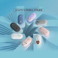 ราคา Logitech Pele Logitech Wireless Mouse PELE M350 Pebble Bluetooth Thin Silent Mouse (40423011047)