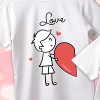 ราคา ❤️HOT วันวาเลนไทน์ เสื้อยืดวาเลนไทน์ เสื้อคู่รัก เสื้อครอบครัว ลายน่ารักๆ วาเลนไทน์ รุ่น Basic รหัส Men Tanks Unisex (27274375211)