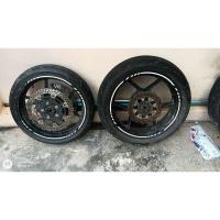 ราคา ล้อหน้า ล้อหลัง kawasaki er6n ninja650 2011-2016 ขายตามสภาพ5 (41117996058)