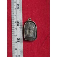 ราคา พ่อหลวงพ่อเนียมวัดน้อยเนื้อชินพิมพ์สองหน้าเลี่ยมเงินแท้พระกรุหน้าสะสมผ่านพิธีปลุกเสกแล้วมีพุทธคุณ (42460773430)