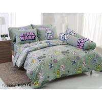 ราคา ลิขสิทธิ์แท้%DLC114 : ลาย STAR WARS : Tulip Delight ชุดเครื่องนอนทิวลิป ลายการ์ตูน ลิขสิทธ์ (ผ้าปู 3.5 , 5,6 ฟุต ผ้านวม (21301931106)