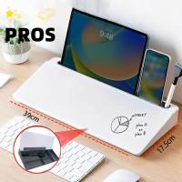 ราคา PROS กระดานไวท์บอร์ดตั้งโต๊ะ, ขาตั้งคีย์บอร์ดบันทึกแก้วพลาสติก, กระจกนิรภัยตั้งโต๊ะร้อนพร้อมที่เก็บไวท์บอร์ดเดสก์ท็อป (42326178979)