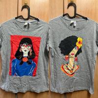 ราคา Used like ส่งต่อสภาพนางฟ้า เสื้อยืด H&M สีเทา ลายผู้หญิง size s งานแท้ (26001772961)
