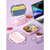 ราคา ปิ่นโต กล่องข้าว เบนโตะพนักงานออฟฟิศจานอาหารค่ําสําหรับเด็ก 316 สแตนเลส (56101943317)