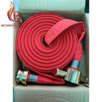 ราคา สายดับเพลิง ชนิดผ้าใบ สีแดง ขนาด1.5" สายส่งน้ำดับเพลิง Fire Hose (4528935834)