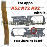 ราคา สําหรับ OPPO A52 A72 A92 USB ชาร์จ Dock พอร์ตไมโครโฟนไมโครโฟนเชื่อมต่อ Fast Flex Cable อะไหล่ซ่อม IC Fast CHARGING BOARD (42116220410)