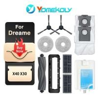 ราคา สําหรับ MOVA P20/Dreame X40 Pro / L10s Pro Ultra/X30 Ultra/X30 Pro เครื่องดูดฝุ่นหุ่นยนต์หลักแปรงด้านข้าง Hepa Filter Mop ถุงเก็บฝุ่น (22260900960)