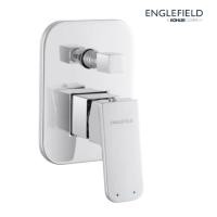 ราคา ENGLEFIELD Anzio single lever Valve วาล์วผสมเปิด-ปิดน้ำแบบก้านโยกพร้อมที่สลับทางน้ำ ฝังผนัง รุ่นแอนซีโอ K-76900X-4-CP (15763242977)