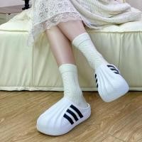 ราคา ของแท้100% adidas originals adiFOM SUPERSTAR MULE adidas white Black รองเท้าแตะ (26443061815)