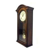 ราคา ของแท้ SEIKO นาฬิกาแขวนไม้เนื้อแข็ง มีเสียงเพลงเวลา สำหรับห้องนั่งเล่นและห้องนอน QXH066B (25396901452)