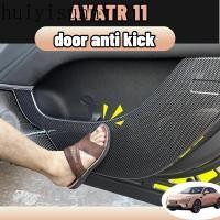 ราคา Hys Avatr 11 Anti Kick ประตู Protector ประตูภายใน Horn แผงคาร์บอนไฟเบอร์แผงตกแต่งชุดอุปกรณ์ตกแต่งรถยนต์ abs อุปกรณ์เสริม Anti-Kick (24391845347)