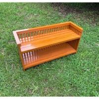 ราคา ชั้นวางรองเท้า ชั้นวางเอนกประสงค์ไม้สักแท้ (20895696232)