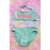 ราคา GQ675 ชุดว่ายน้ำเด็ก Xhilaration สีเขียวมิ้นท์ พร้อมส่ง ชุดว่ายน้ำ2pcs (14531392913)