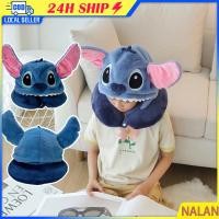 ราคา ร้านอยู่กรุงเทพ หมอนรองคอลายสติช พร้อมหมวกสติช 2ใน1 นุ่มนิ่ม ใช้งานดี (28557067880)