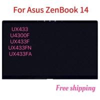 ราคา Orignal 1920*1080 14 "Lcd สําหรับ Asus Zenbook 14 Ux433 U4300F Ux433F Ux433Fn Ux433Fa ประกอบแผง (52551931079)