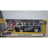 ราคา โมเดลรถเหล็ก JADA 1/24 RED &1965 FORD ECONOLINE สินค้าเป็นสินค้ามือสองอาจมีตำหนิที่กล่องบ้างเล็กน้อยพิจารณาจากรูปภาพ (29617682574)