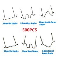 ราคา 500PCS 0.6/0.8 มม.เครื่องเย็บกระดาษร้อน-เครื่องเย็บกระดาษสําหรับรถกันชนพลาสติกเครื่องเชื่อมชุดซ่อม (44950034758)