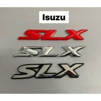 ราคา LOGO โลโก้ SLX (ISUZU)ขนาด 16x3cm ติดรถยนต์ #สติ๊กเกอร์ติดรถยนต์ #เพลทแต่งรถ#Logo Sticker (11458076389)