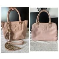 ราคา Tory Burch แท้มือสอง สีชมพูนู้ด ทรงถือหรือสะพาย สภาพดีพร้อมใช้งาน แบรนด์เนมแท้มือสอง (14824120266)
