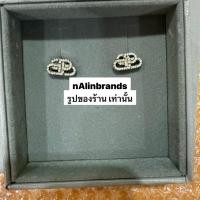 ราคา New! Balenciaga Earring BB Stud crystal/silver* (❗️เช็คสต็อคก่อนสั่งอีกทีนะคะ) (44403636485)