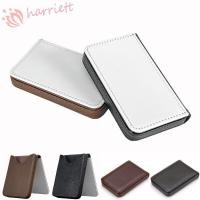 ราคา ฮาร์ริเน็ตต์ กล่องบัตรระเหิดความร้อน,น้ําหนักเบา ทําเอง ป้ายชื่อเปล่า,ง่ายต่อการพกพาบัตรออแกไนเซอร์ออกแบบหรูหราหนัง ปู่ กล่องนามบัตรแม่เหล็กบัตรเคร (46701215385)