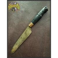 ราคา มีดฝานหมาก เนื้อขันลงหิน เก่าโบราณด้ามไม้พญางิ้วดำแกะเป็นรูปเสือ คมดี เป็นเครื่องราง ของมงคลในตัว (24711983892)