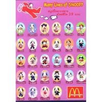 ราคา มือ2 ตุ๊กตา Snoopy สนูปปี้ อาชีพ แมคโดนัลด์ McDonalds Snoopy 2001 Occupation Collection Happy Meal ขนาด 4 นิ้ว ปี 2001 (23946449648)