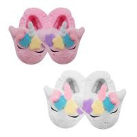 ราคา รองเท้าแตะห้องนอนม้ายูนิคอร์นที่สวยงามรองเท้าแตะบ้านในร่มวัสดุขนนุ่มผ่าน บาป วัสดุพรีเมี่ยม-พระราชวังตุ๊กตา (28552095226)