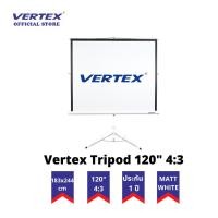 ราคา Vertex Projector Screen จอโปรเจคเตอร์ จอรับภาพ แบบขาตั้ง 3 ขา 120 นิ้ว 4:3 ขนาด 183×244 ซม. (13578337011)