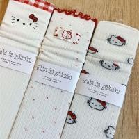 ราคา ถุงเท้าตาข่ายสไตล์ญี่ปุ่น ลายคาทวูแมน สีขาวและชมพู สำหรับหน้าร้อน (29840606063)