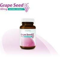 ราคา Vistra Grape Seed Extract สารสกัดจากเมล็ดองุ่น 60 mg 30 เม็ด (2154974979)