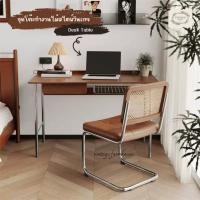 ราคา Vintage Farmhouse - ชุดโต๊ะไม้ โต๊ะทำงาน โต๊ะหนังสือสไตล์วินเทจ (29977712026)