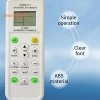 ราคา [NT-t] 1 ชิ้นสําหรับ LG Gree Midea Toshiba Haier Daikin Hitachi Sharp Panasonic Samsung Sanyo 5000 In 1 รีโมทคอนโทรลเครื่องปรับอากาศสากล [ใหม่] (40319012120)