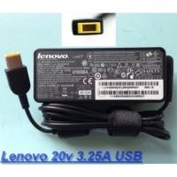ราคา Lenovo Adapter 20V/3.25A 65W หัว USB สายชาร์จ เลอโนโว่ อะแดปเตอร์, สายชาร์จ Lenovo (le003) (10462824247)