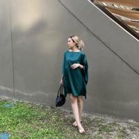 ราคา SLAY - Monaco Dress in Emerald Green (23867039858)