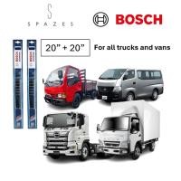 ราคา ที่ปัดน้ําฝน Bosch HINO ISUZU FUSO NISSAN รถบรรทุกรถบรรทุก Bosch Wiper 20"+20" ที่ปัดน้ําฝนหน้า Bosch Advantage U Hook (57051749887)