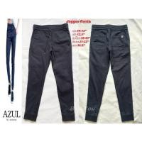 ราคา AZUL by Moussy Jogger Pants กางเกงขาจั๊มผู้ชาย -สีดำไซส์ M 29-33"(คนสูง 170cm) สภาพใหม่ (43573204936)