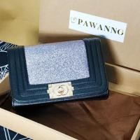 ราคา กระเป๋าแฟชั่นกากเพชรขนาด8.5นิ้ว (3446538507)