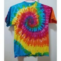 ราคา เสื้อมัดย้อม USA มือสองผ้าหนาผ้าดีผ้านิ่มสีสวยสีสดมากๆไม่มีตำหนิ แบรนด์ the Los Angeles Apparel company##6412## (4773201924)