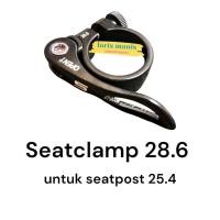 ราคา หลักการ ที่หนีบ หลักอาน / ล็อคอานจักรยานโลหะผสม 28.6 สําหรับหลักอาน 25.4 (42221031213)