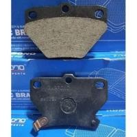 ราคา ผ้าเบรคหลัง toyota altis ปี 2000-2007/toyota vios ปี 2000- 2006ใส่ตรงรุ่น AKEBONO JAPAN (27656243257)
