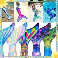 ราคา ชุดว่ายน้ําหางนางเงือกสําหรับเด็กและผู้ใหญ่ (40910589877)